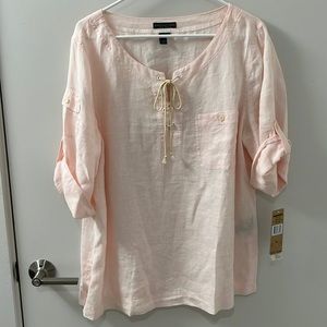 NWT Ralph Lauren Linen Blouse